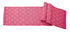 Artisan Hand Loomed Cotton Table Runner - Pink Ginkgo - 18"x96" - ARCADIA HOME